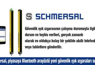 Schmersal Bluetooth Arayüzlü Güvenlik Işık Izgaraları